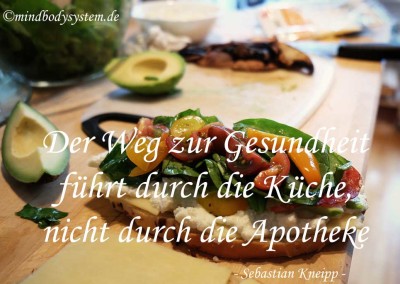 Der Weg zur Gesundheit führt durch die Küche, nicht durch die Apotheke